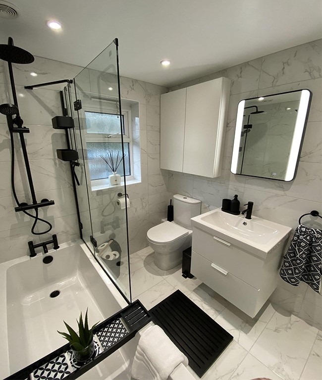 Après rénovation salle de bain Cannes