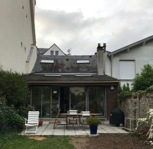 Avant surélévation maison Nice